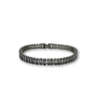 Elegantes 925 Sterling Silber Armband mit Kristallen - 18cm