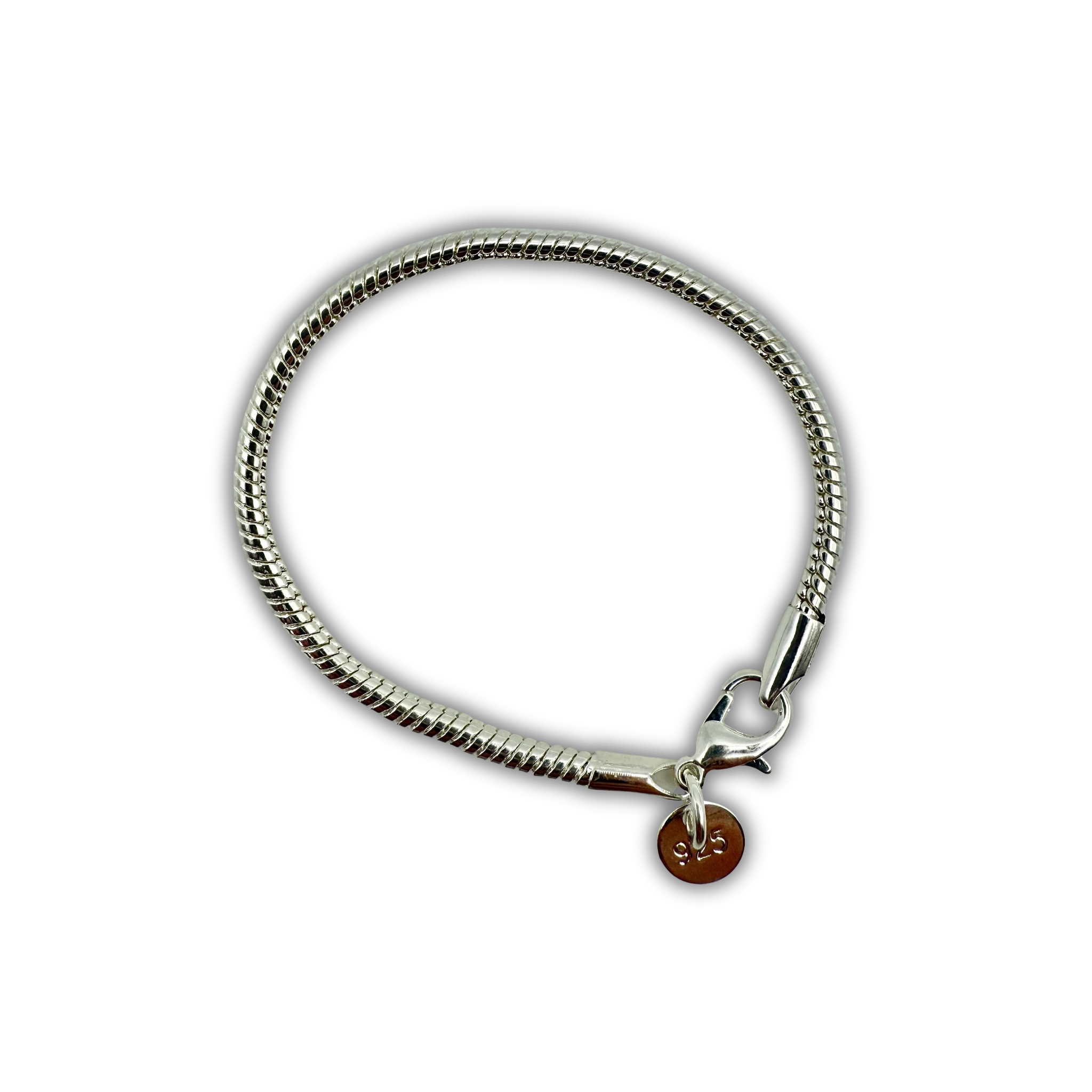925 Sterling Silver 3MM Snake Chain Bracelet – Damen Schmuck, klassisch & elegant
