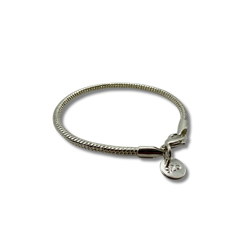 925 Sterling Silver 3MM Snake Chain Bracelet – Damen Schmuck, klassisch & elegant