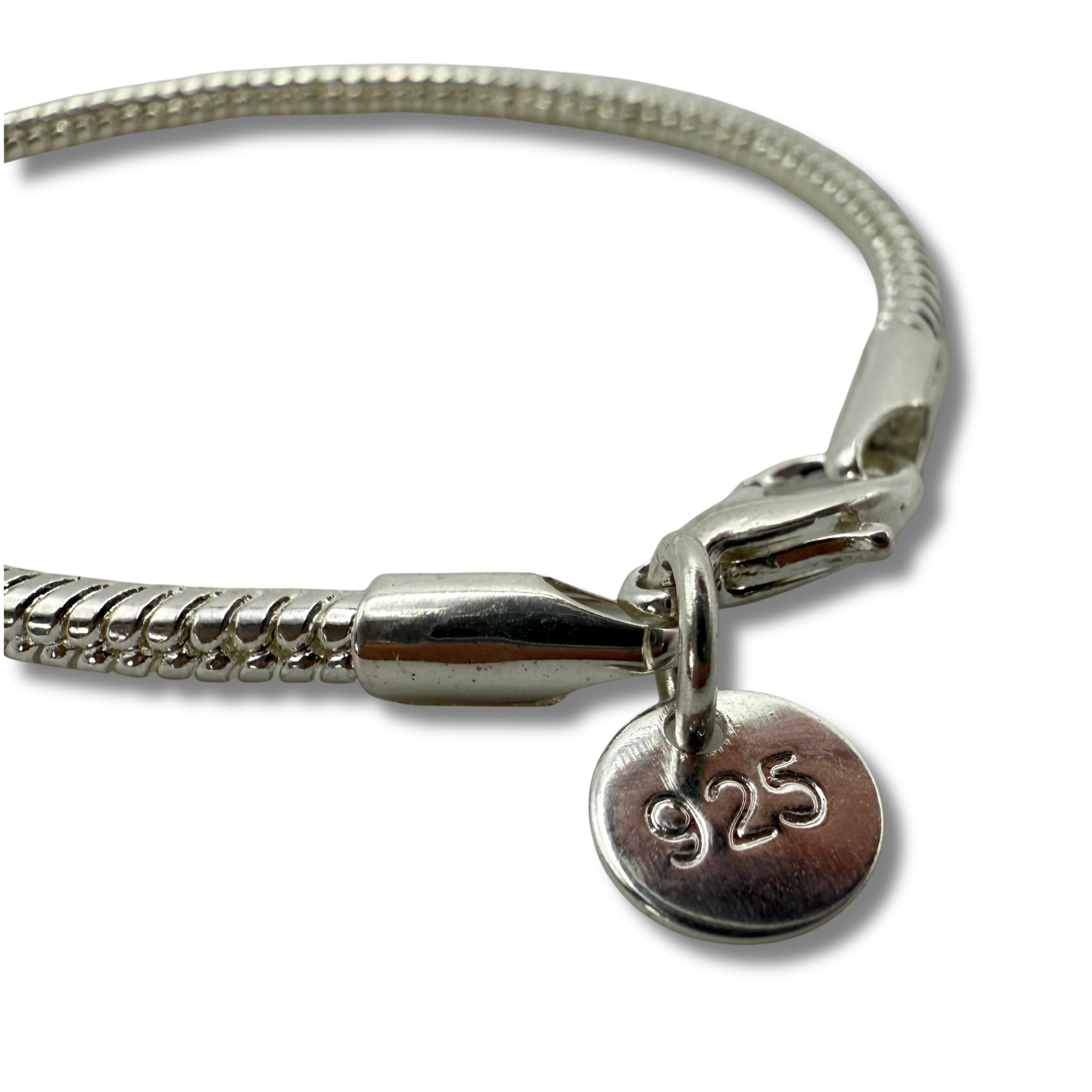 925 Sterling Silver 3MM Snake Chain Bracelet – Damen Schmuck, klassisch & elegant