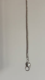 925 Sterling Silver 3MM Snake Chain Bracelet – Damen Schmuck, klassisch & elegant